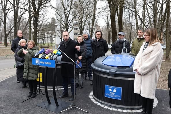 Intenzivira se ugradnja podzemnih spremnika za otpad u Zagrebu