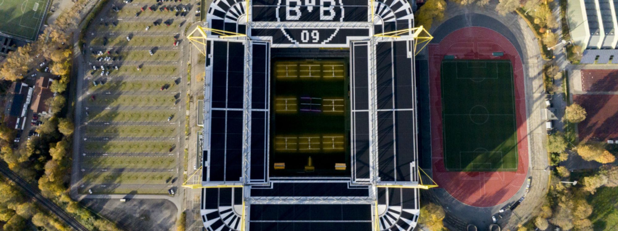 Stadion, solarna elektrana