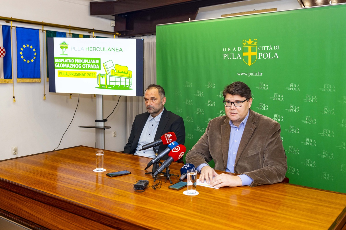 Prosinac mjesec besplatnog odvoza glomaznog otpada u Puli
