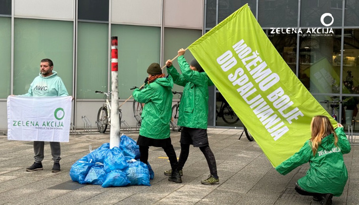 Zelena akcija: Zaustaviti spaljivanje otpada koje zagrebačka vlast planira CGO-om